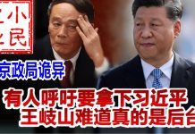 小民之心:北京政局诡异:有北京政局诡异:有人呼吁要拿下习近平 王岐山难道真的是后台