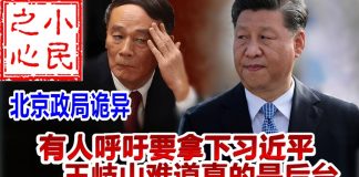 小民之心:北京政局诡异:有北京政局诡异:有人呼吁要拿下习近平 王岐山难道真的是后台