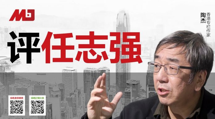 陶杰:任志强牛的本钱是胡锦涛给的?反习反共还是反华?