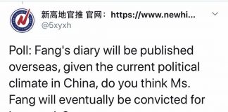 民调:61.2%的网友认为,方方日记在海外出版,按照当下中国的政治环境,方方女士有可能会因言获罪