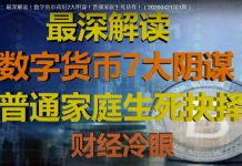 财经冷眼: 最深解读!数字货币背后7大阴谋!普通家庭生死抉择!