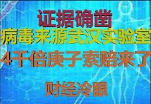 财经冷眼:病毒合成证据找到,武汉实验室泄露为元凶,4000倍庚子索赔来了!