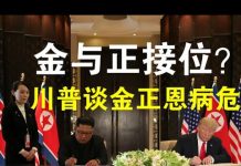 郭宝胜:川普刚刚说金正恩病危报告有待确证,金与正被指定接位、女皇治北韩?