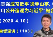 江森哲:任志强变成习近平的“烫手山芋”,钟南山公开造谣为习近平“站台”.