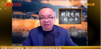 陈小平:北京上下颇紧张, 两个国际调查可能挡不住