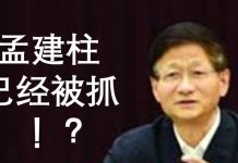 李一平:北京傳來消息,江派大員孟建柱被抓捕!朝陽、西單、海淀等多個分局大批公安遭整肅!
