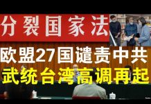 郭宝胜:欧盟27国谴责香港国安法、武统台湾声势又高涨、蔡英文访铜锣湾书店台港一体