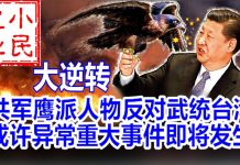 小民之心:共军鹰派人物反对武统台湾 或许异常重大事件即将发生