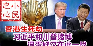 小民之心:香港生死劫:习近平和川普赌博 混蛋好汉在此一战