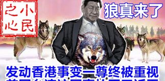 小民之心:狼真来了!发动香港事变一尊终被重视 美国台湾这回真怕了习近平