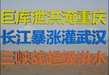 财经冷眼:三峡超级大洪水!金沙江水库泄洪淹重庆,长江暴涨灌武汉