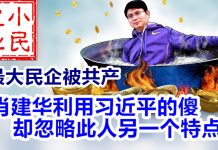 小民之心:最大民企被共产:肖建华利用习近平的傻 却忽略此人另一个特点