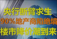 财经冷眼:央行断臂求生放大招!90%地产商面临倒闭!楼市下半年迎降价潮!