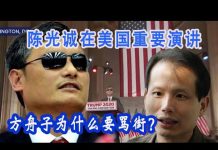 林林七:陈光诚在美国发表重要演讲,方舟子、郭文贵、夏明羡慕嫉妒恨