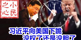 小民之心:习近平向美国下跪 没权了还是没胆了