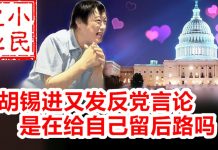 小民之心:胡锡进也发反共言论,是在给自己留后路吗?