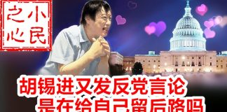 小民之心:胡锡进也发反共言论,是在给自己留后路吗?