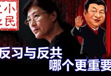 小民之心:反习与反共 哪个更重要