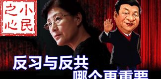小民之心:反习与反共 哪个更重要