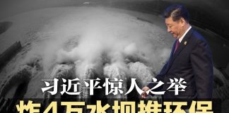 明镜新闻台:习近平又出新招,要炸4万座水坝搞环保