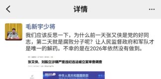 习近平肆意清洗,毛新宇公开质疑